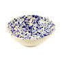 Cobalt schizzato salad bowl